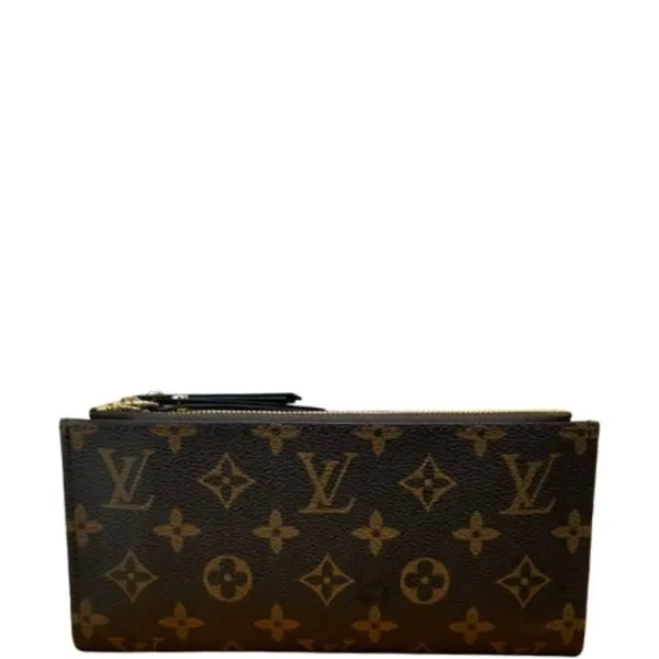 Louis Vuitton Monogram Wallet Adele Black M61269