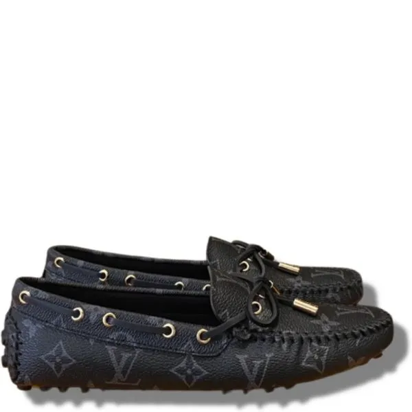 Louis Vuitton Gloria Flat Loafer Black