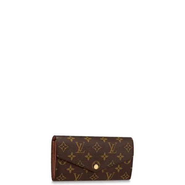 Louis Vuitton Sarah Wallet Monogram Brown 19cm M60531