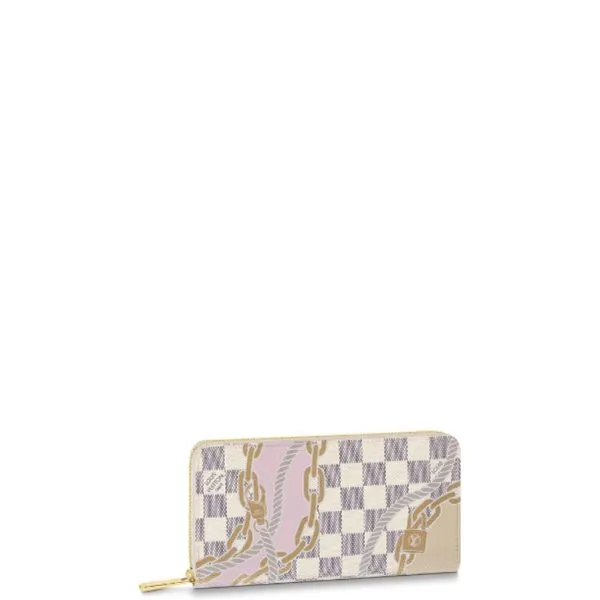 Louis Vuitton Zippy Wallet Damier Azur 20cm N40480