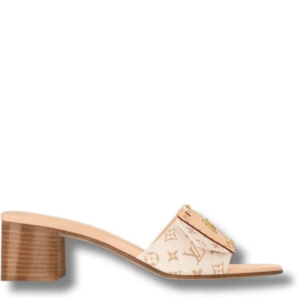 Louis Vuitton Frame Mule Beige