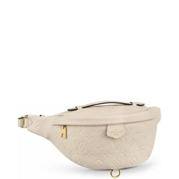 Louis Vuitton Monogram Empreinte Creme Bumbag M44836