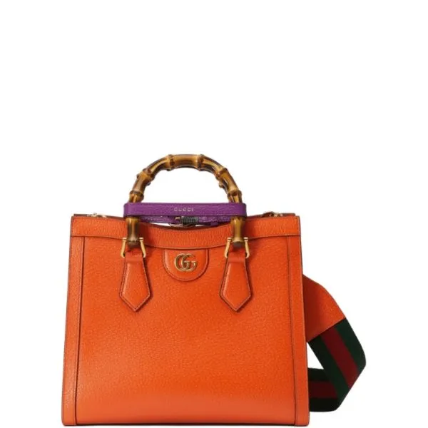 Gucci Diana Tote Bag Orange 27cm 702732 U3zdt 8882 High Quality