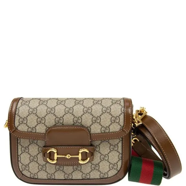 Gucci Horsebit 1955 Mini Bag Supreme Canvas