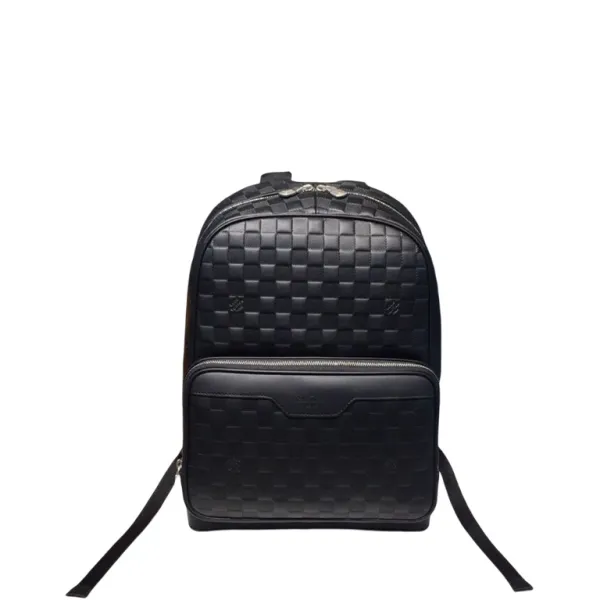 Louis Vuitton Silver Campus Backpack Damier Infini Onyx