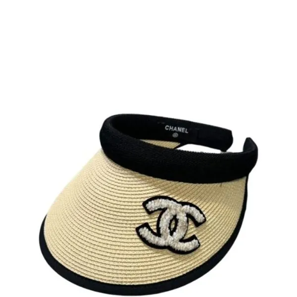 Chanel Visor Hat Beige
