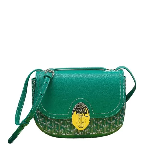Goyard Seal Clasp The 233 Bag Green 25cm