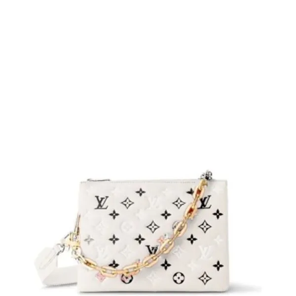 Louis Vuitton Bolso Coussin PM Monogram White 26cm