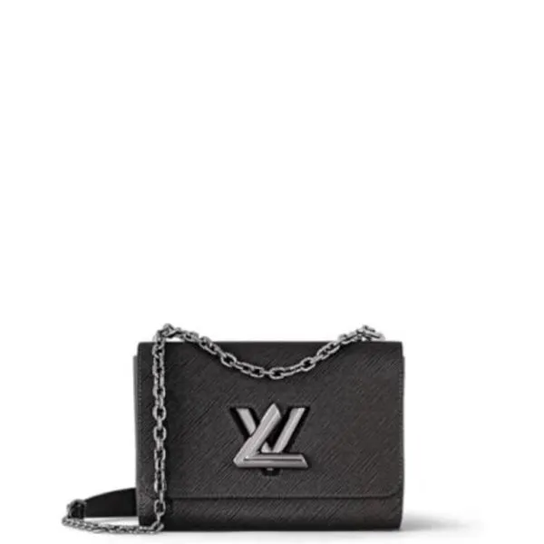 Louis Vuitton Twist MM Bag Black 23cm M21110