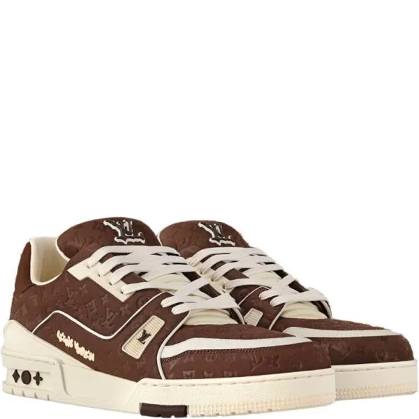 Louis Vuitton Trainer Sneaker Brown/White