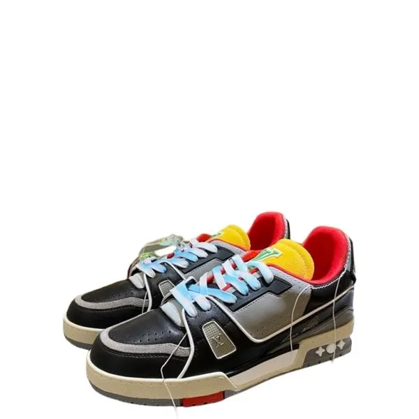 Louis Vuitton Trainer Sneaker Rubber Grain Multiple Color Virgil Abloh