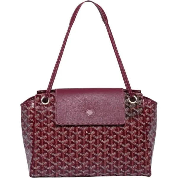 Goyard Rouette Souple Bag Burgundy 31cm