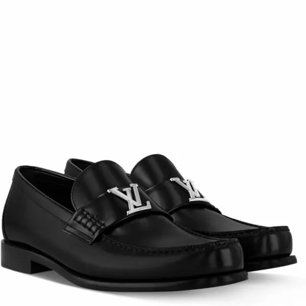 Louis Vuitton Major Loafer Black