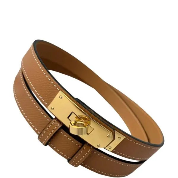 Hermes Pocket Multicolore 18 Belt Brown
