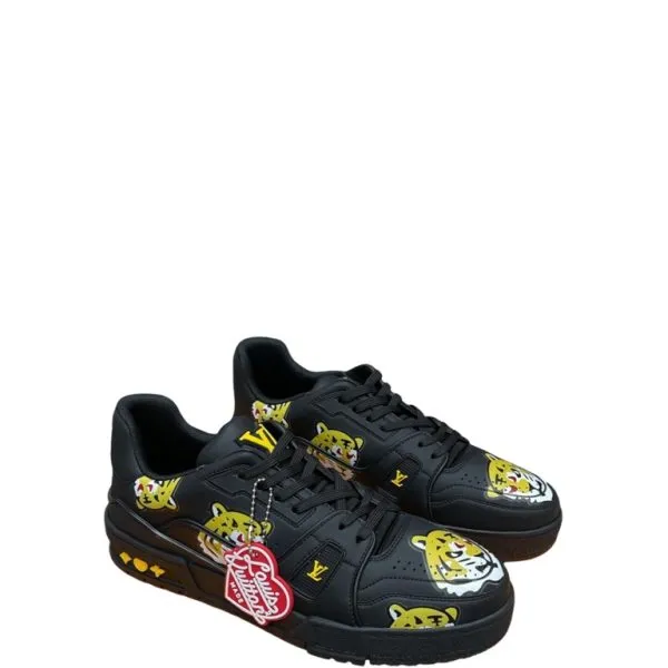 Louis Vuitton Trainer Sneaker Black NIGO/Virgil Abloh