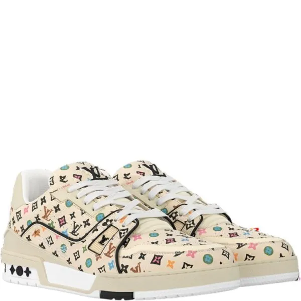 Louis Vuitton Trainer Sneaker Beige