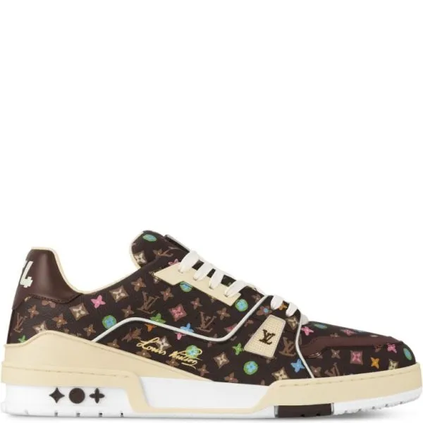 Louis Vuitton Trainer Sneaker Brown