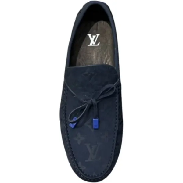 Louis Vuittion LV Driver Moccasin Blue