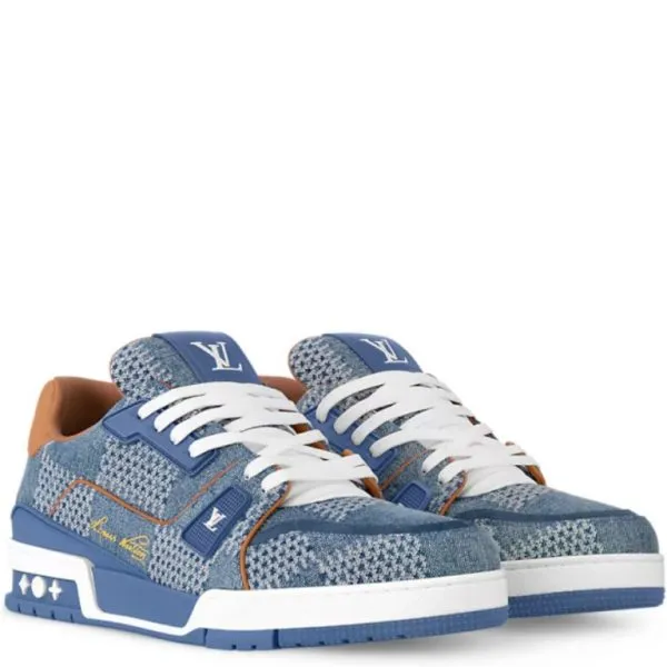 Louis Vuitton LV Trainer Sneaker Denim