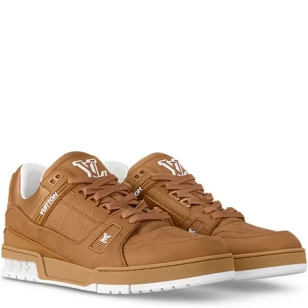 Louis Vuitton Trainer Sneaker Cognac