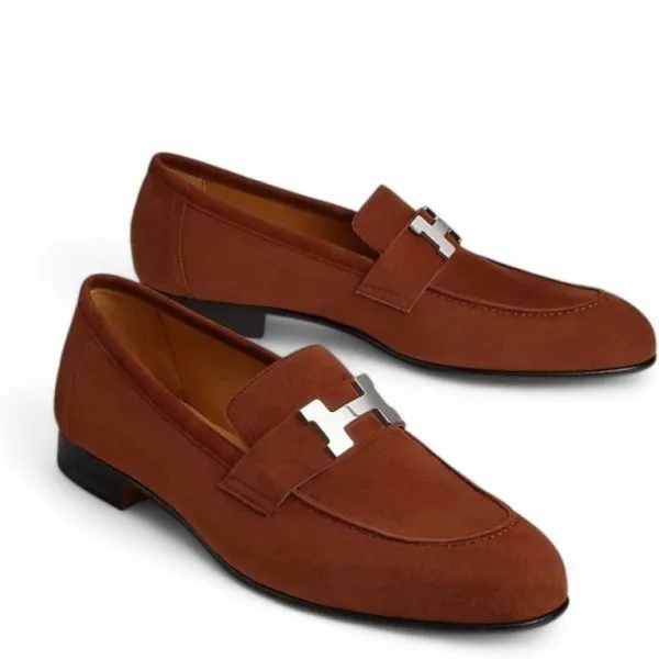 Hermes Paris Loafer Orange