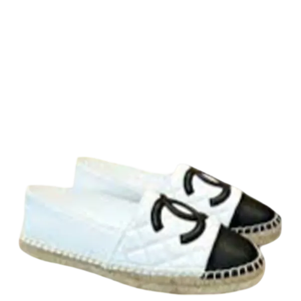 Chanel Espadrilles White/Black