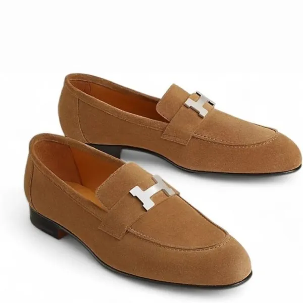 Hermes Paris Loafer Brun Fumé