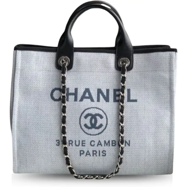 Chanel's Gray Deauville Tote