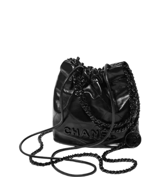 Chanel 22 Mini Bag Black 7.8 Inches/20 cm