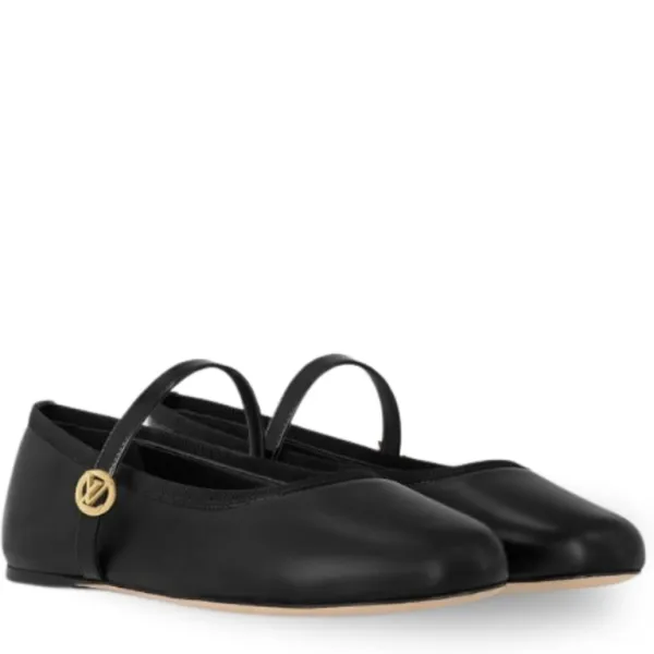 Louis Vuitton Ballerina Black Romy Flat