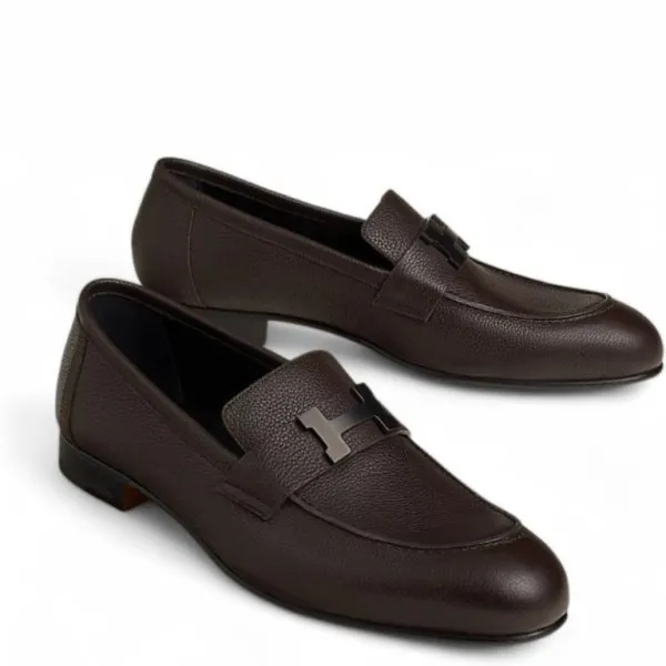 Hermes Paris Loafer Marron Ebene