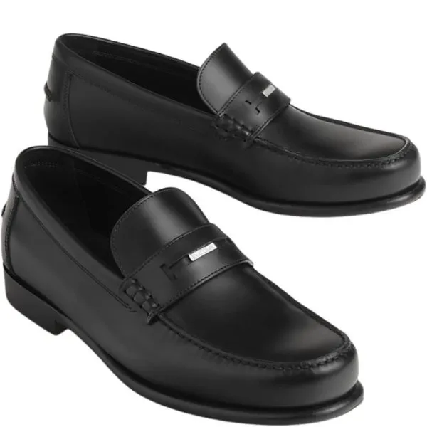 Hermes Kristian Loafer Black For Men