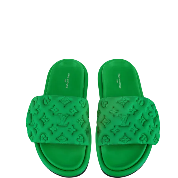 Pool Pillow Flat Comfort Mule Green