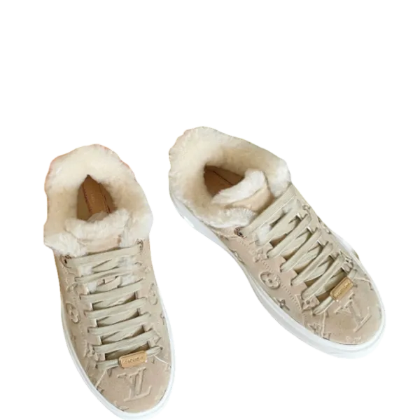 Louis Vuitton Women’s Time Out Sneaker Beige