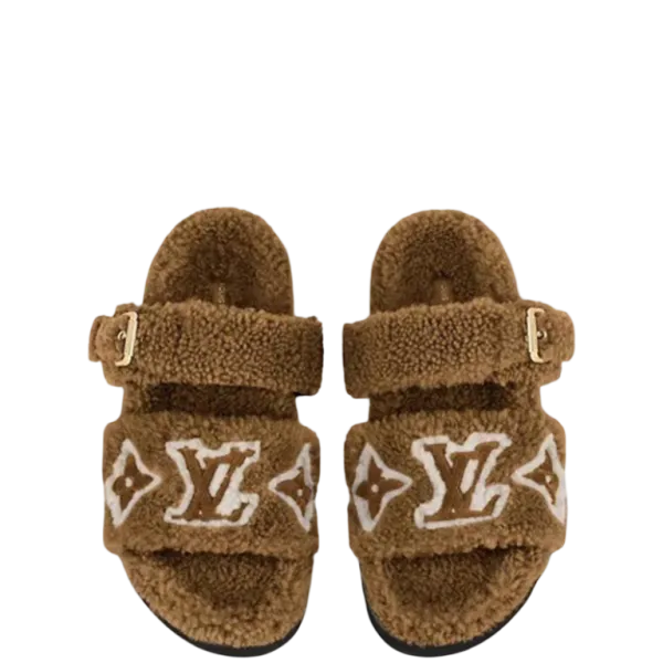 Louis Vuitton Women’s Paseo Flat Comfort Mule Cognac
