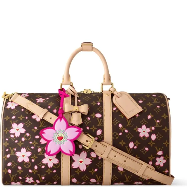 Louis Vuitton X Takashi Murakami 45cm M13752 Bandoulière 45 Brown Keepall