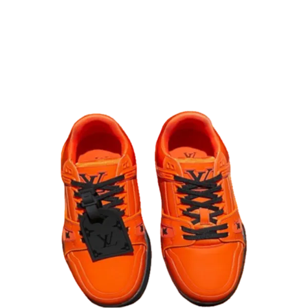 Louis Vuitton Trainer Sneaker Rubber Orange Virgil Abloh