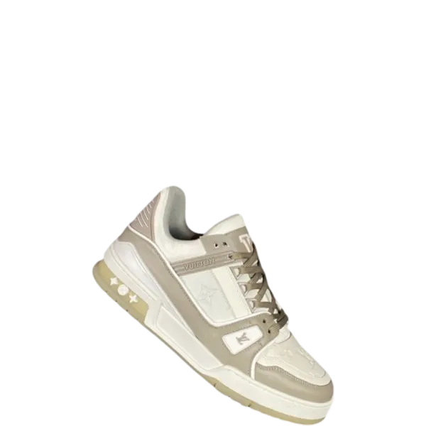 Louis Vuitton Trainer Sneaker Rubber Monogram Grey Virgil Abloh