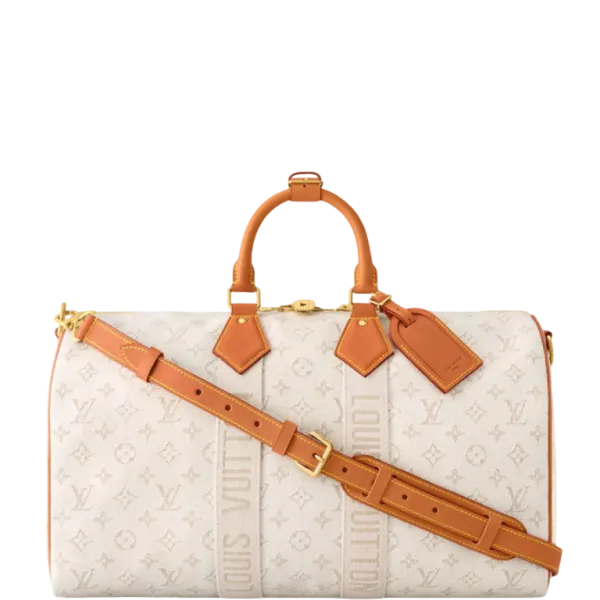 Louis Vuitton Keepall Bandoulière 45 Bags Off-White 45cm/18in