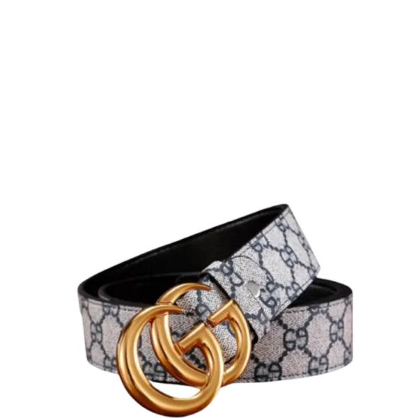 Gucci's Supreme Belt With G Buckle Gold Metal 3.8cm