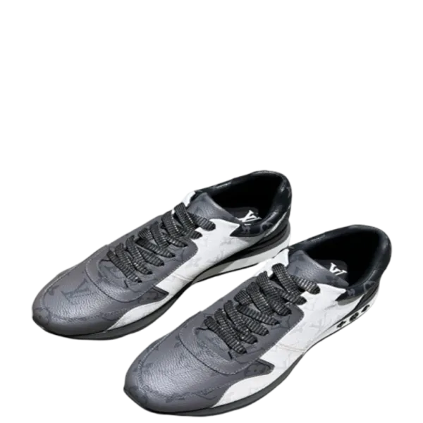 Louis Vuitton Run Away Sneaker Monogram Canvas Black/White/Grey