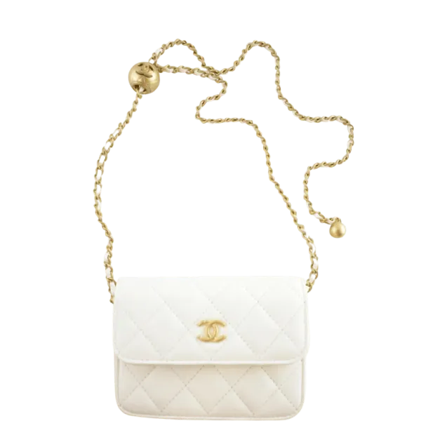 Chanel Wallet On Chain Bag White