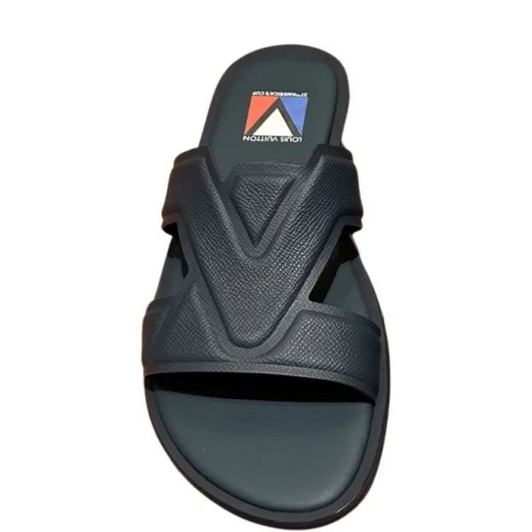 Louis Vuitton Mule Gray Blue Oasis