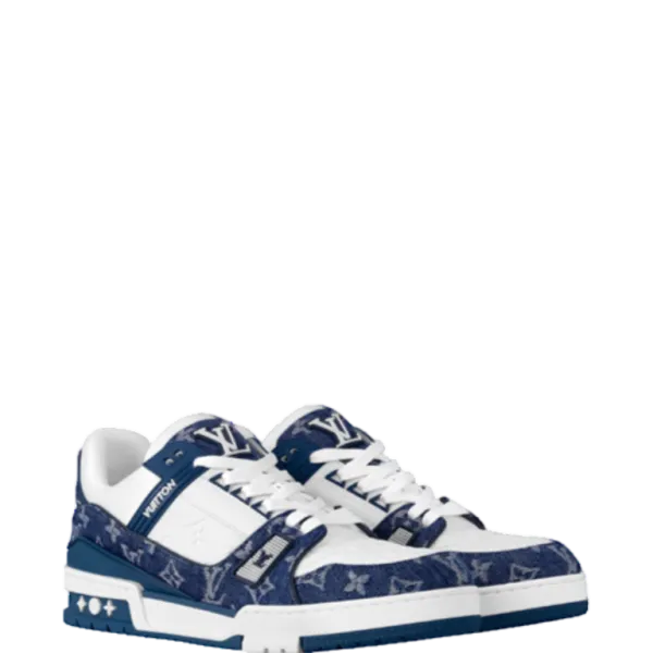 Sneaker Denim Blue Canvas