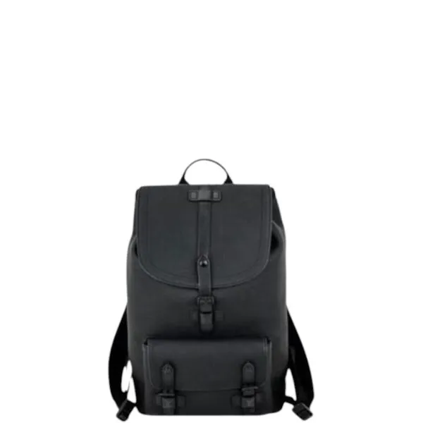 Louis Vuitton Christopher Slim Backpack Rucksack Taurillon Leather Black 40cm M58644