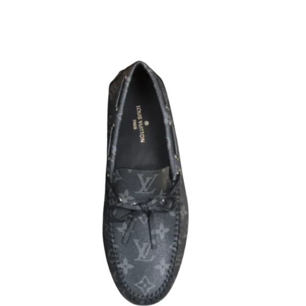 Louis Vuitton Moccasin Monte Monogram Black