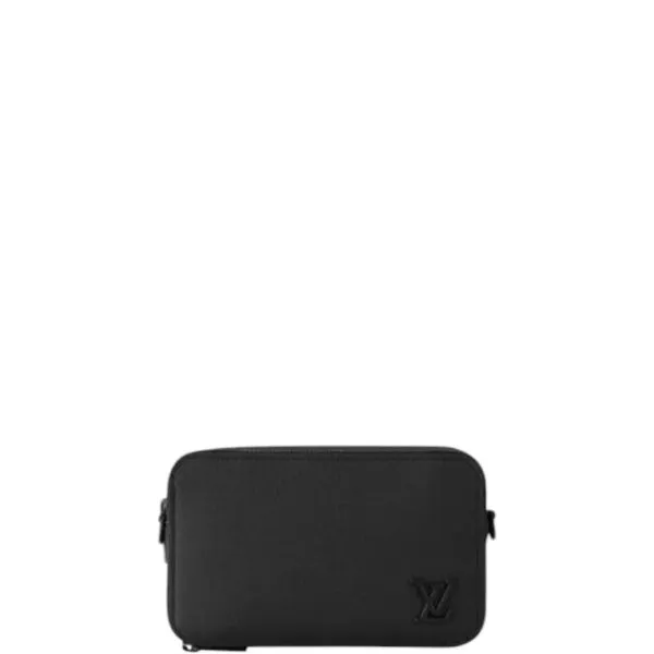 Louis Vuitton Alpha Wearable Wallet Black 18cm M59161