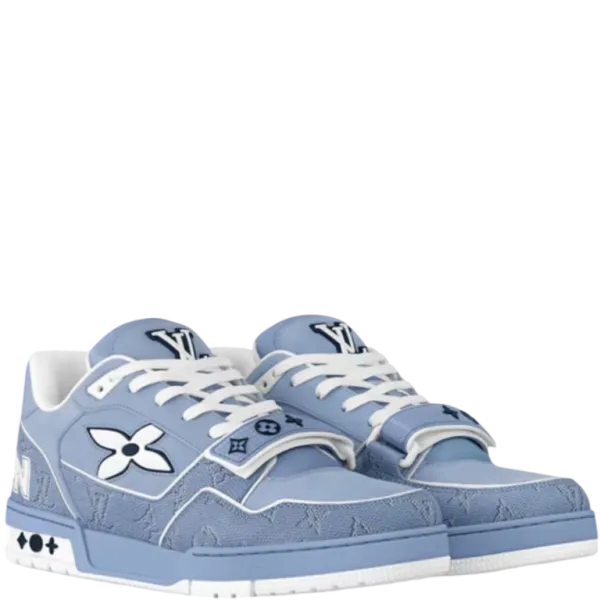 Louis Vuitton Trainer Sneaker Blue