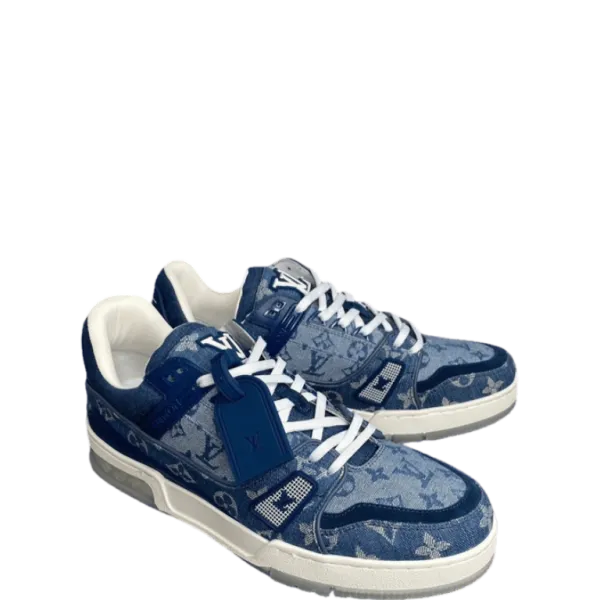 Trainer Sneaker Blue Denim