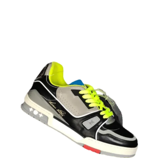 Louis Vuitton Trainer Sneaker Rubber Monogram Denim Multiple Color Virgil Abloh